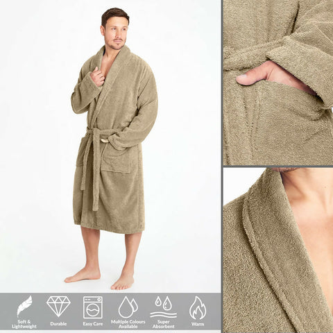 100-Cotton-Bathrobe-Light-Brown-Apricot-5154