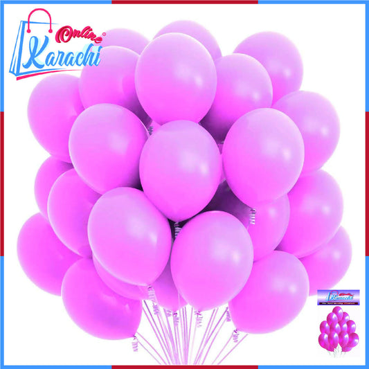 Pack of 50 Party Balloons High Quality Latex Balloons for Red and Black Theme Birthday Party Decoration, Weddings Multicolours - ValueBox