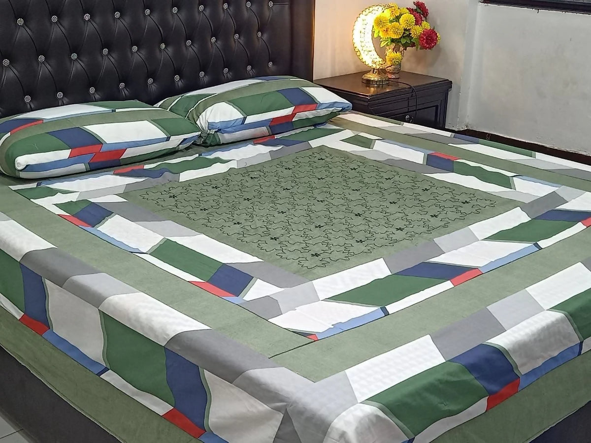 Patch Work Bedsheet