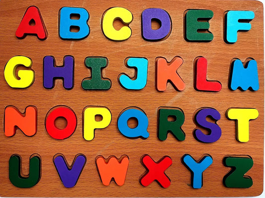 Wooden English Alphabets ABC