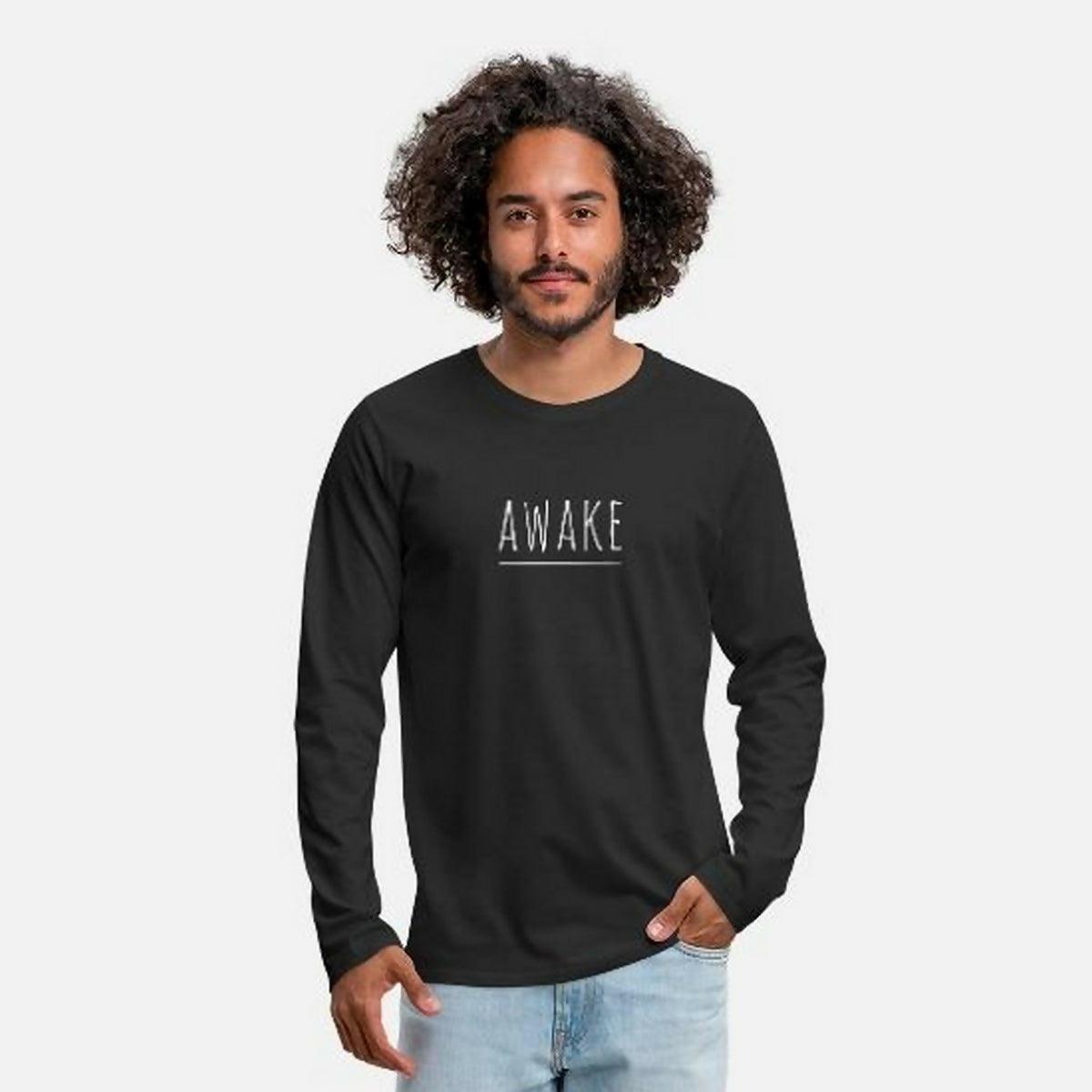 awake full sleeve t shirt - ValueBox