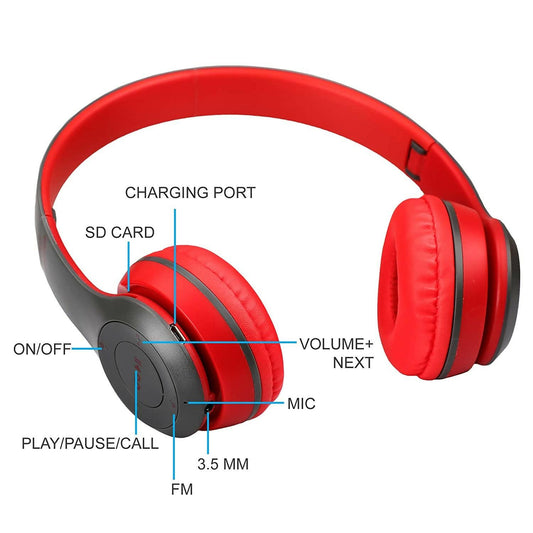 P47 Wireless Bluetooth Headphone - ValueBox