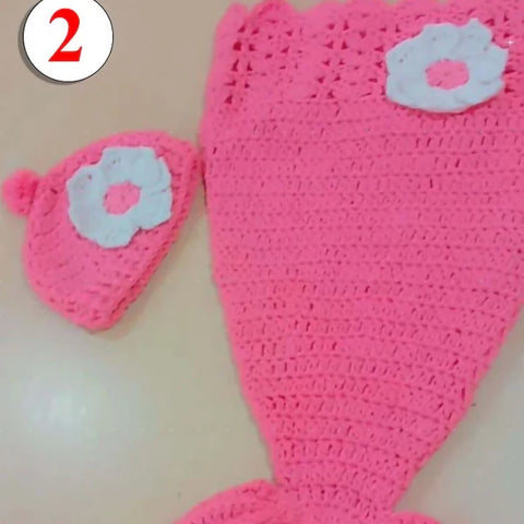 Handmade Baby Wrapping dress dolfin fish Product (2 Pieces)