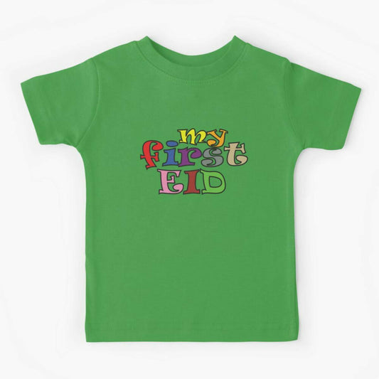 badgeKhanani's First Eid tshirt for kids - ValueBox