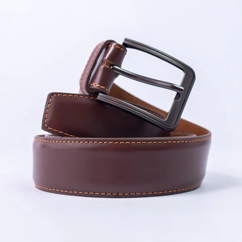 Tan Colored Elegant Leather Belt