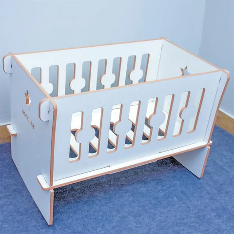 Baby Crib Built-in Bed