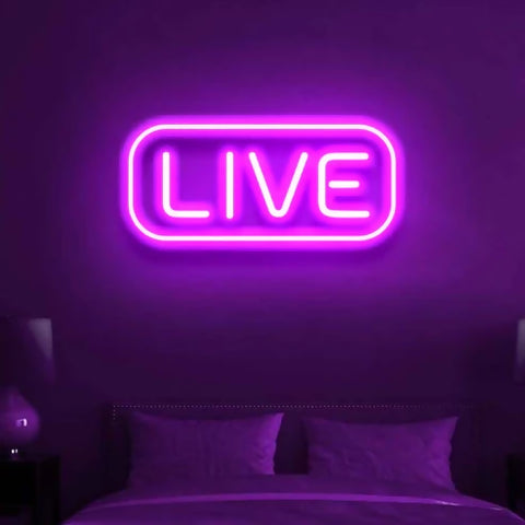 LIVE Neon Sign