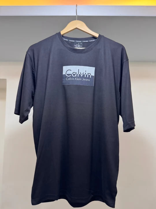 Clvin Down Shoulder Jersy Tshirt