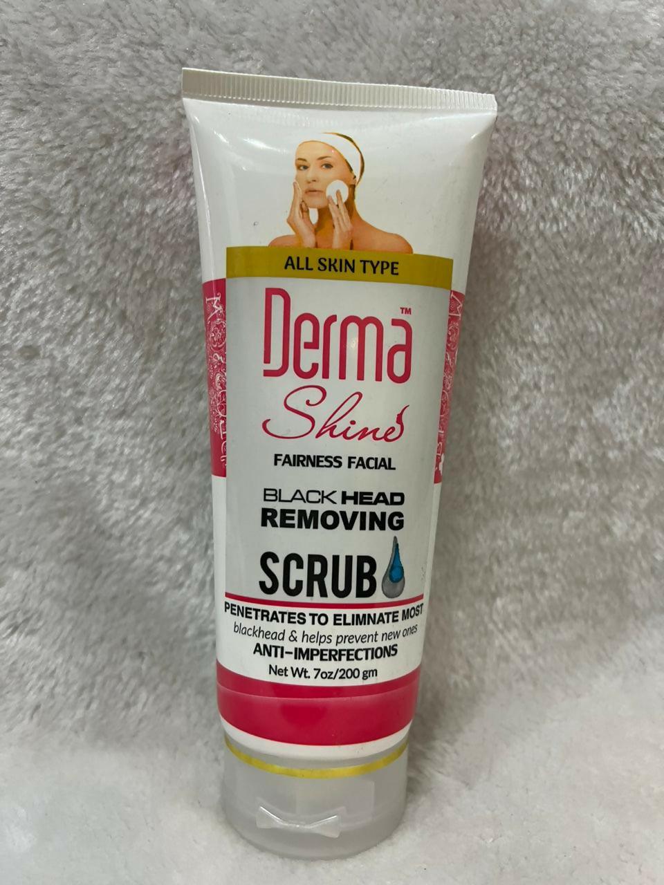 Derma shine black head removing scrub - ValueBox