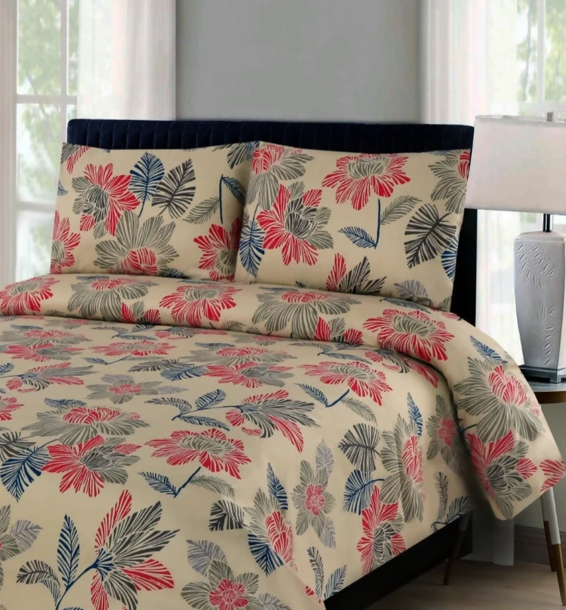 Bed-Sheet-Single-5391-Cherry-Blossom-Apricot-9671