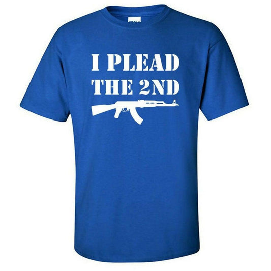 Khanani's Rights I Plead the 2nd Second Amendment Red White and Blue Fourth of July T Shirt Pro T Shirt - ValueBox