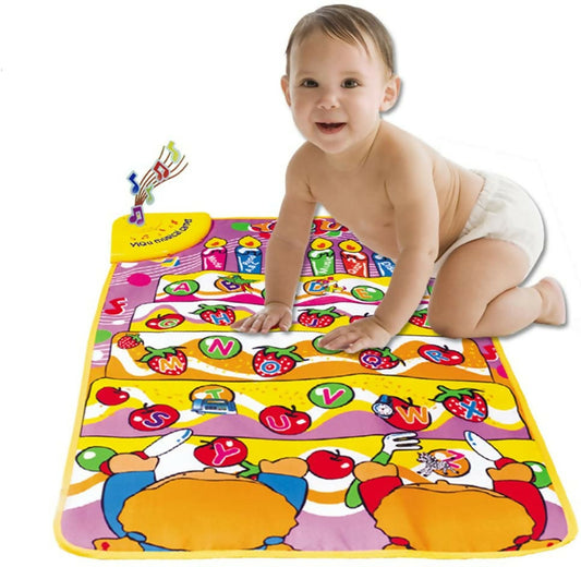 Infants Learning English Carpet Educational Floor Rug Play Mat