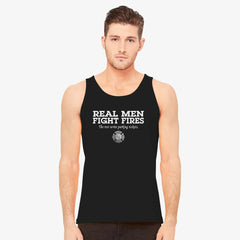 KHANANI'S REAL MEN FIGHT FIRES PRINTED SANDO FOR WORKOUT