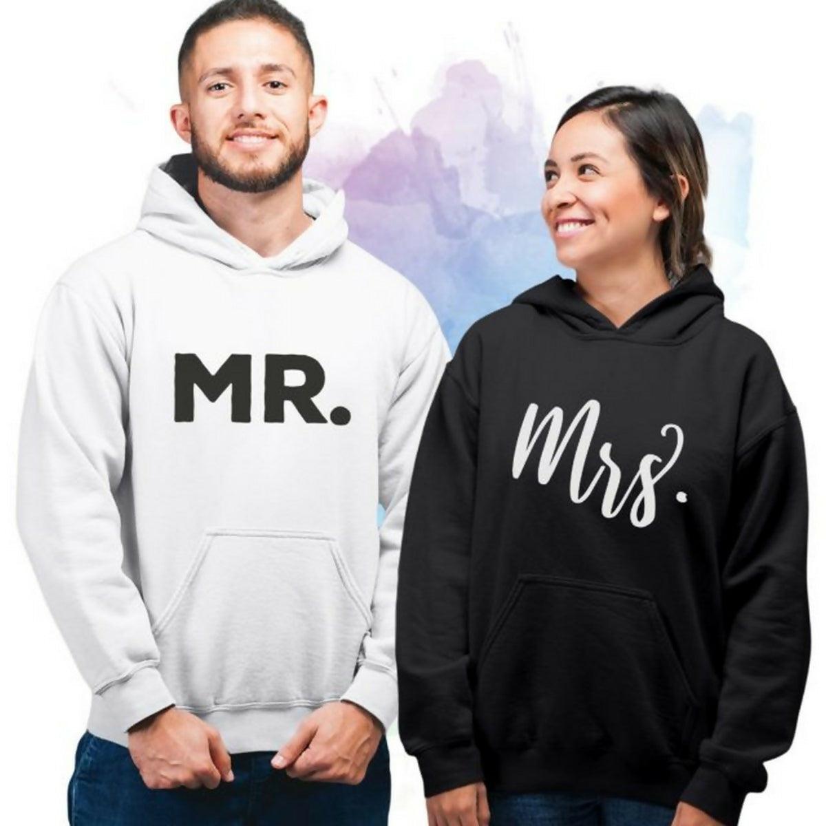 KHANANIS pullover fleece Couple Hoodies matching winter shirts for husband wife-pack of 2 - ValueBox