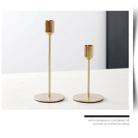 2-PCs-Metal-Candle-Holder-Plain-Golden-2121-Apricot-6180