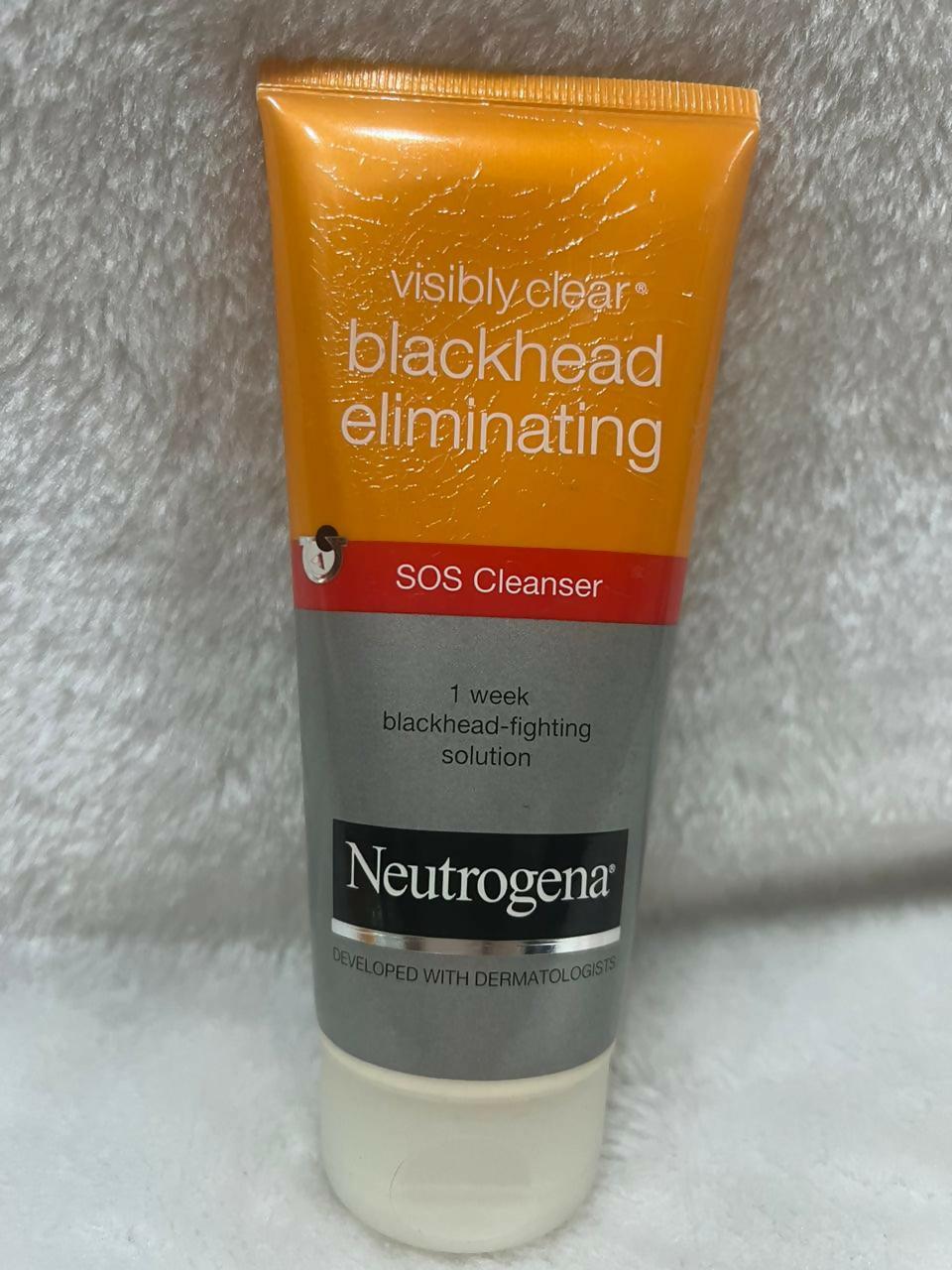 Neutrogena Visibly Clear Blackhead Eliminating SOS Cleanser 150ml - ValueBox