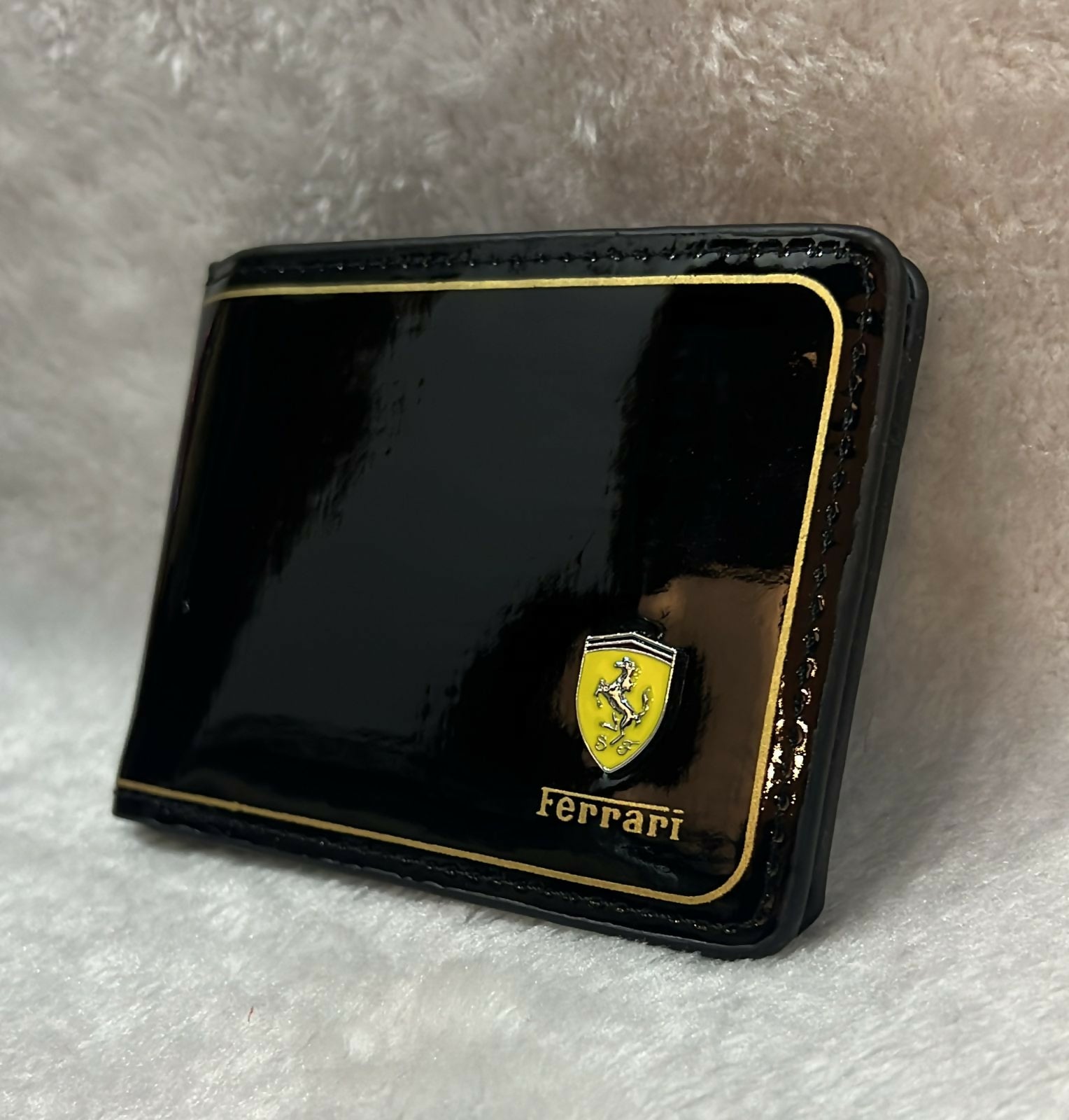 Ferrari Men’s Super Soft Shine Wallet
