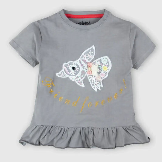 Fairy-fish Gray Top