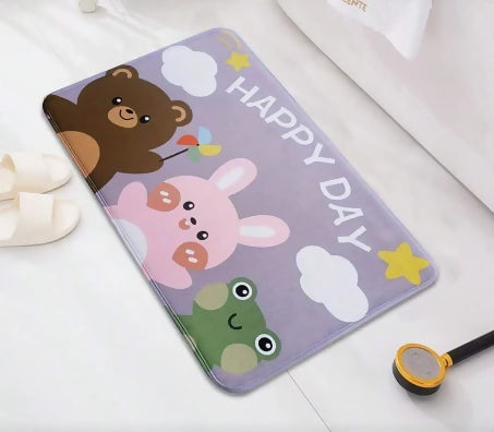 Kids-Anti-Slip-Door-Mat-314-5408-Happy-Day-Apricot-5873