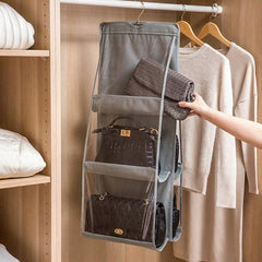 6 Pockets Double-Sided Handbags Organizer