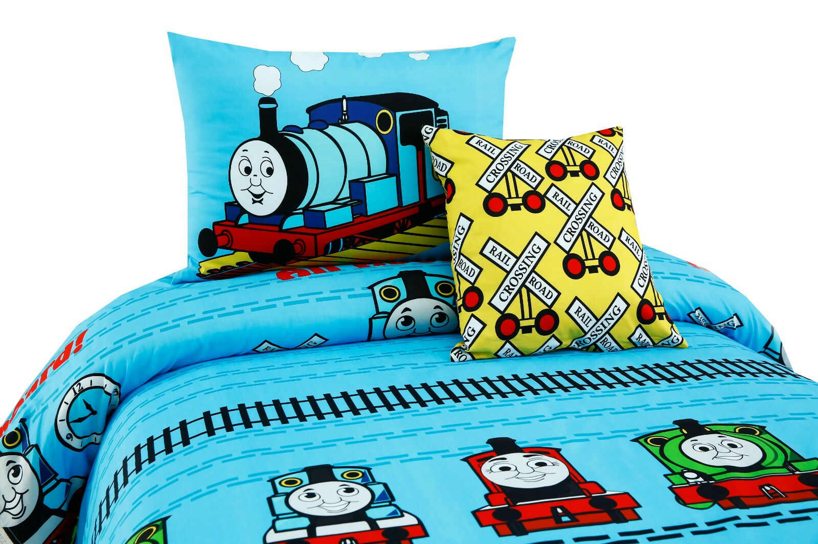 Digital-Printed-Junior-Single-Bed-Sheet-Train-Party-Apricot-7732