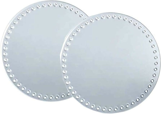 round acrylic sheet hole 2 pcs