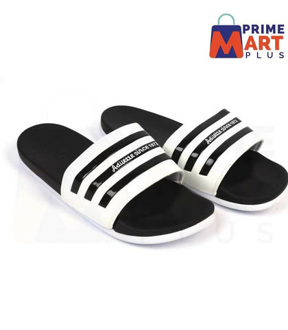 Adilette Black White Comfort Slide® – Ultimate Comfort and Style