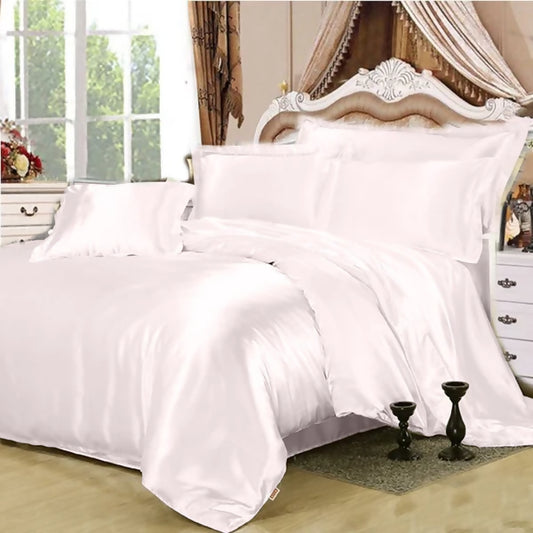 Luxurious Lodge 4 PCS Silk Duvet Cover Set SDC4