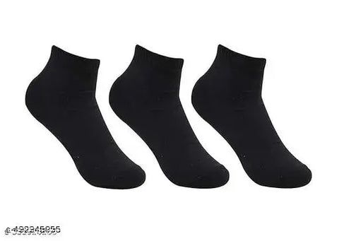 Pack Of 3 Pairs Ankle Socks