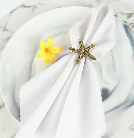 Napkin-Holder-Rings-StarFish-Gold-Apricot-8239