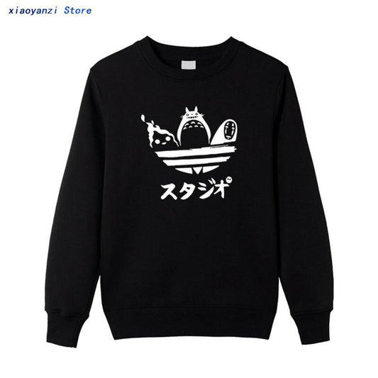 KHANANIS Japanese Style Spirited Away Men Men's Sweatshirts