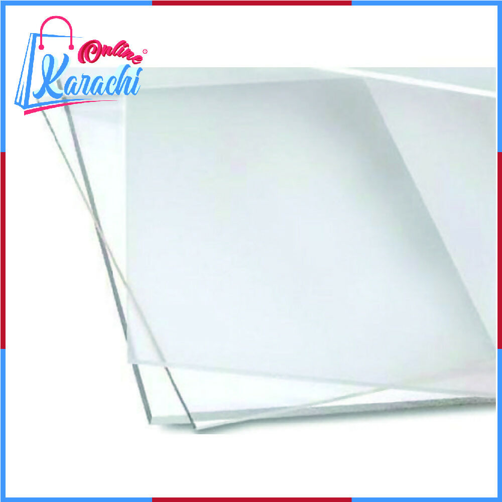 mm Transparent _Clear Acrylic Sheet 8x12 Inches - ValueBox