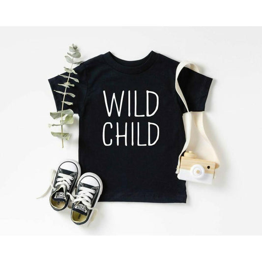 Khanani's Wild Child Half sleeves summer shirts for kids - ValueBox