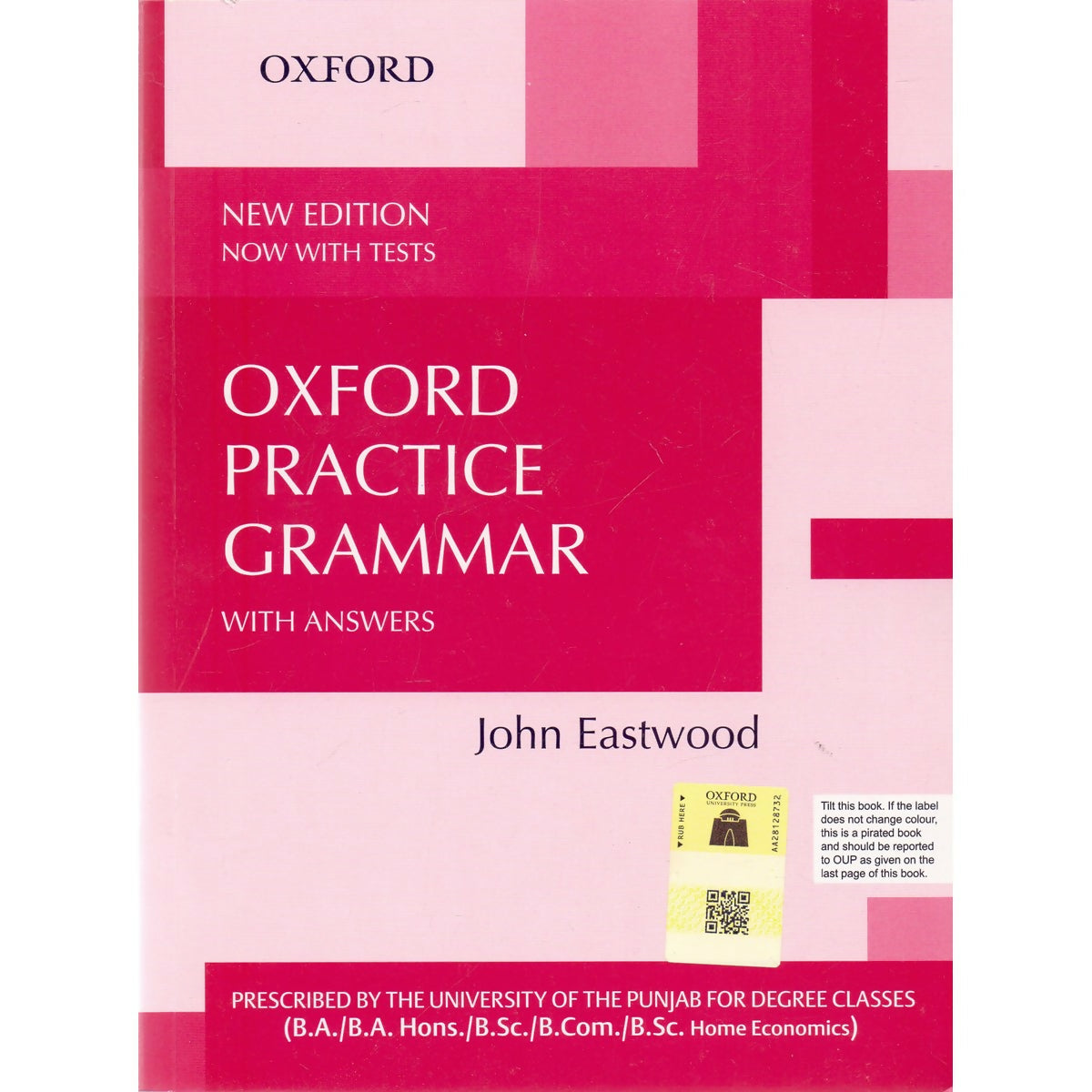 Practice Grammar With Answers by John Eastwood