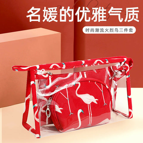 3Pcs-Waterproof-Portable-Makeup-Organizer-Bag-Flamingo-SA2405-112-Apricot-4594