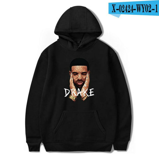 KHANANIS Drake hoodie Casual pullover hooded hoodie for men women - ValueBox