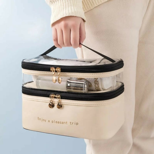 Waterproof-Pvc-Cosmetic-Travel-Portable-Bag-Beige-Apricot-8204