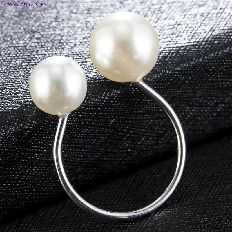 Napkin-Holder-Rings-Silver-Pearls-Apricot-7363