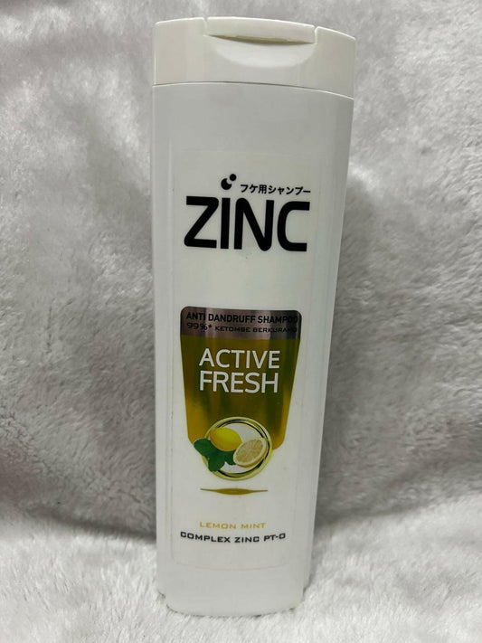 Zinc Active Fresh Lemon Mint Shampoo 340ml