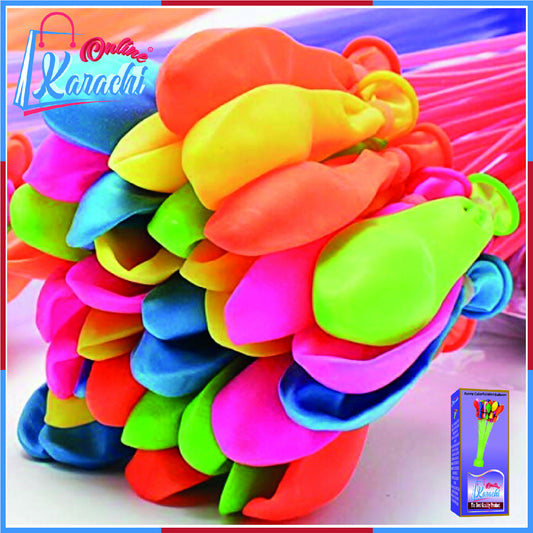 111Pcs/set Funny Colorful Mini Balloon Water Balloons For Children Beach Toys Outdoor Sports Swimming Pool Party Automatic Tie Magic Bunch Of Water Balloons - ValueBox
