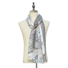 Lawn Paisley Scarf - ValueBox
