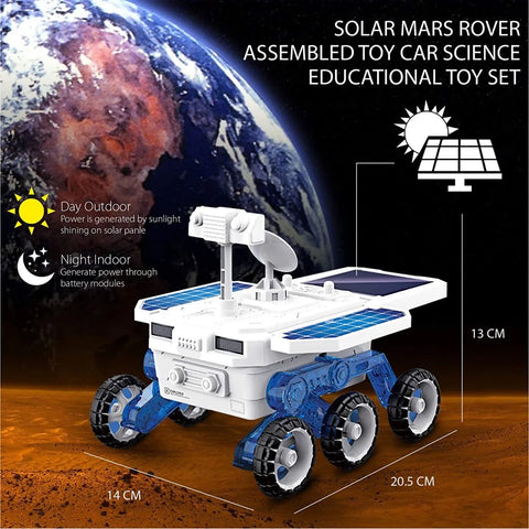 DIY Solar Mars Exploration Robot Car