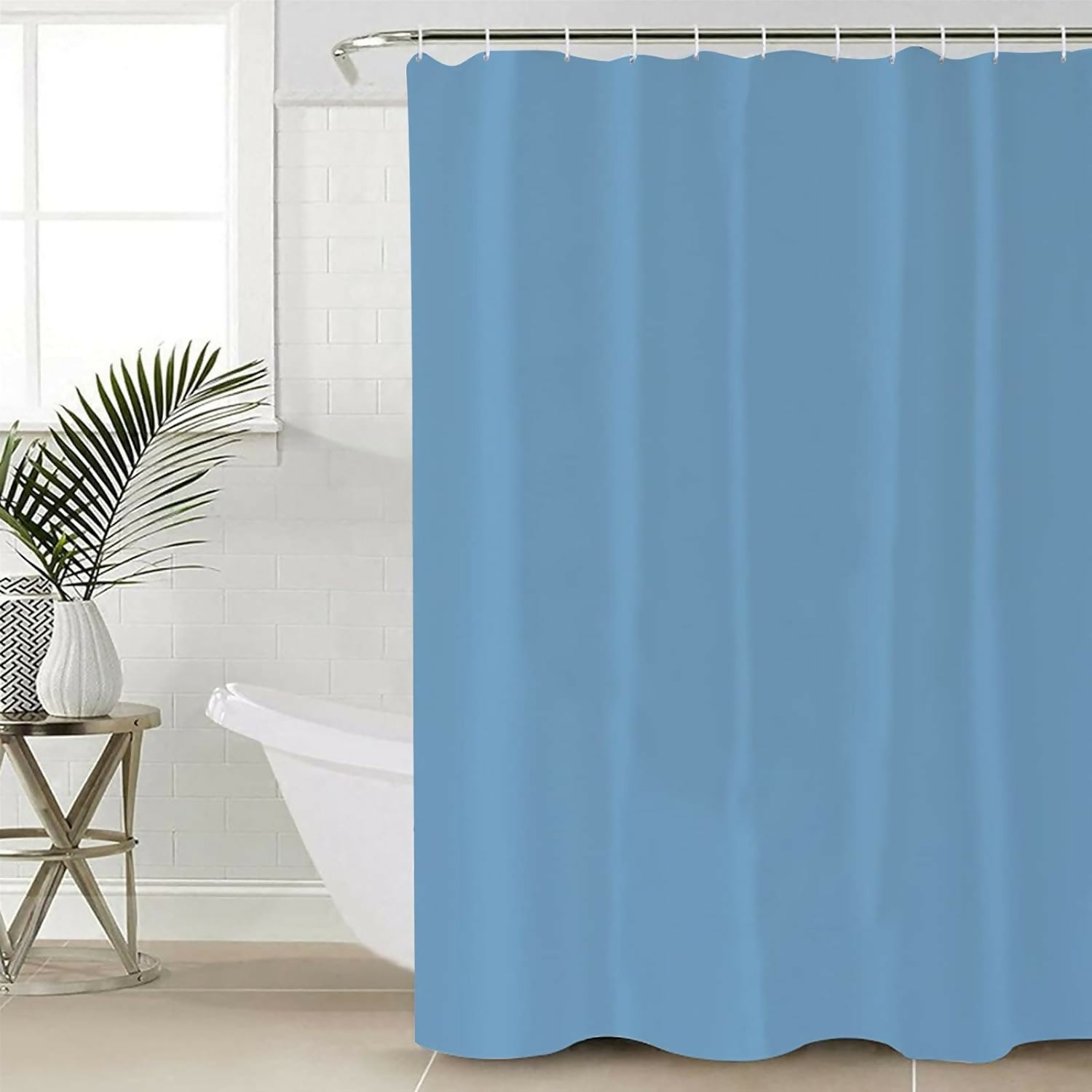 1-PC-Waterproof-Shower-Curtain-Blue-Apricot-6399