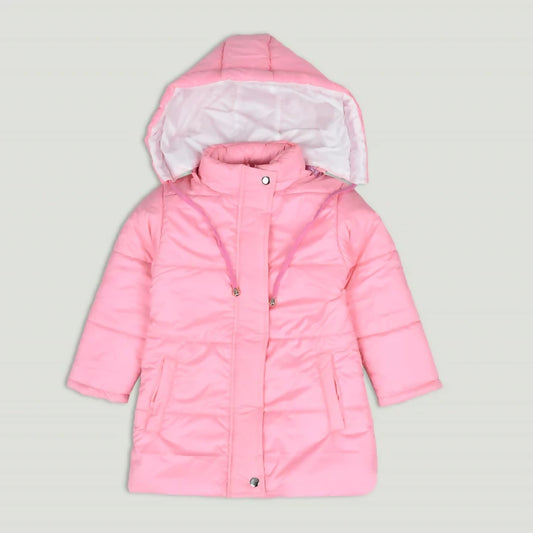 Pink Puffer Girls' Jacket