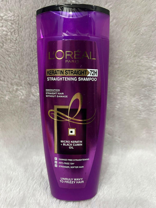 L’Oréal Paris Keratin Straight 72H Shampoo 175 ml