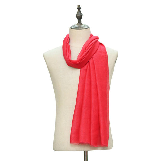 Lawn Glitter red Scarf - ValueBox