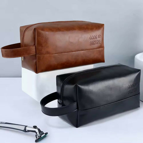 Vintage-Luxury-Men-Toiletry-Bag-Travel-Kit-Black-Apricot-4390