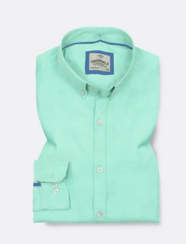 Sweet Aqua Oxford Shirt