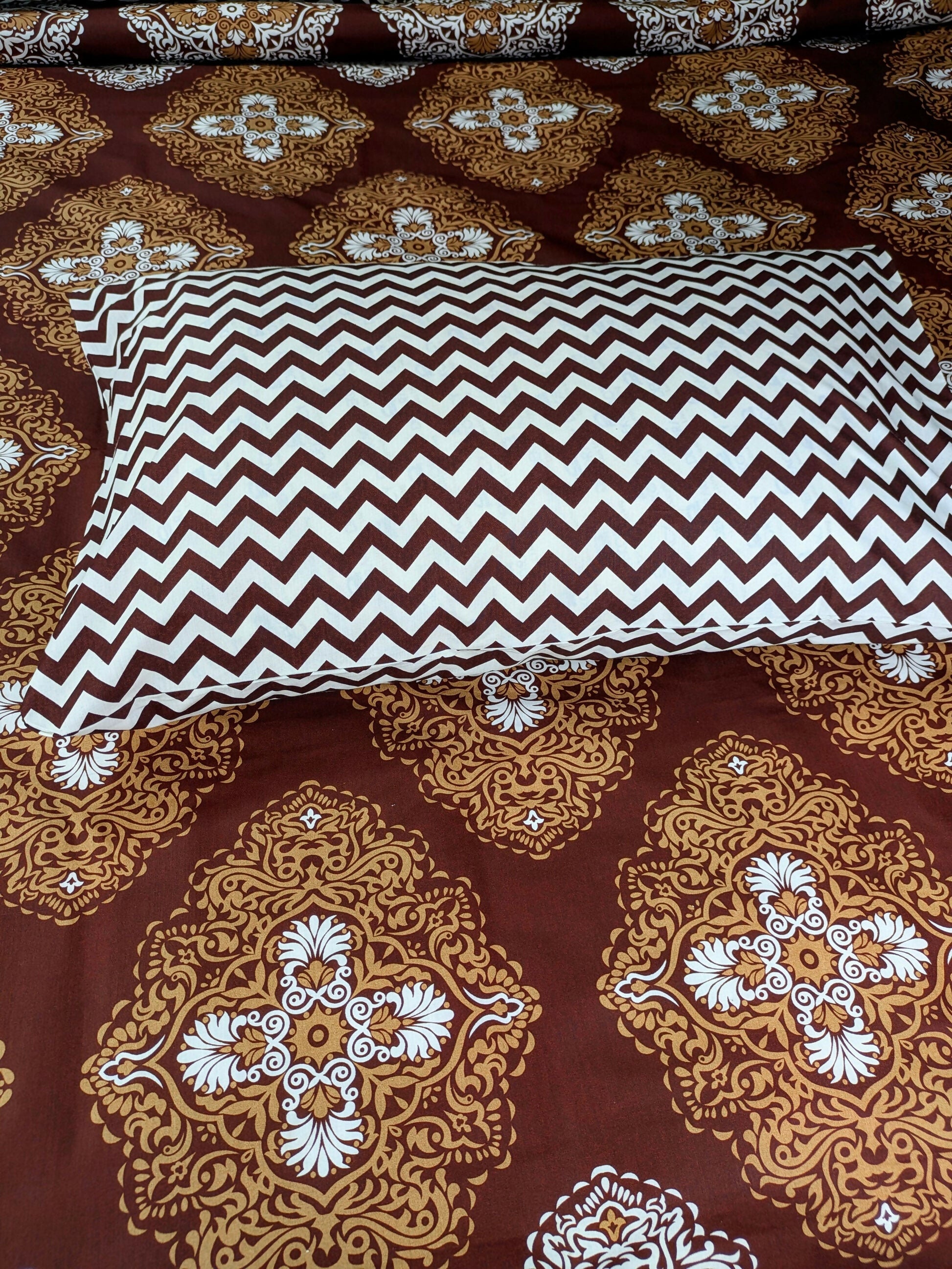 Double Bedsheet - Sd20 Cotton (Salonica)