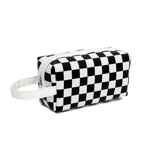 Women-Waterproof-PU-Leather-Cosmetic-Storage-Bags-Chess-SA2405-115-Apricot-3458